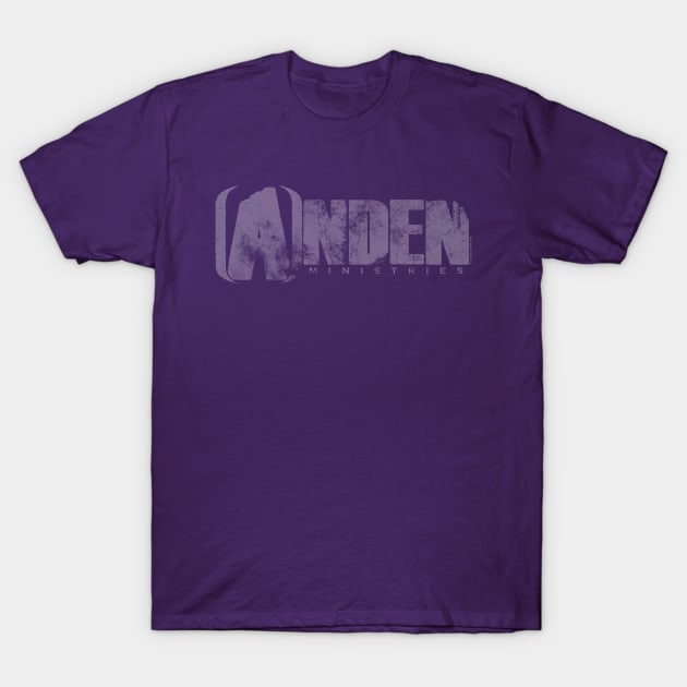 Anden Ministries DISTRESSED AND FADED T-Shirt by BaldmanStudios